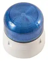 QBS-0047: Beacon, Xenon, Blue, Flashing, 2W, 24VDC, IP65, 85mm Dia., 81mm Height