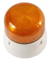 QBS-0018: Beacon, Xenon, Orange, Flashing, 3W, 230VAC, IP65, 85mm Dia., 81mm Height