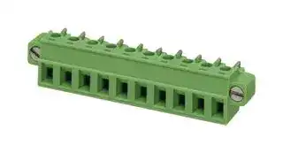 1847369: Pluggable Terminal Block, 5.08 mm, 3 Ways, 28 AWG, 16 AWG, 1.5 mm², Screw