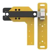 210007: Gate Bolt, Non-Contact Safety Interlock Switch, Left Hand, Painted Metal, GBN-1 Series