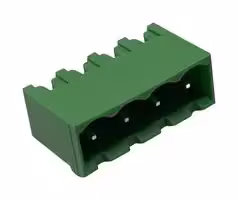 TC47 508HV 04: Terminal Block, Header, 5.08 mm, 4 Ways, 15 A, 300 V, Through Hole Vertical