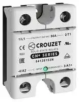 84138153N: Solid State Relay, 90 A, 500 VAC, Panel Mount, Screw, Zero Crossing