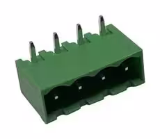 TC47 508HR 04: Terminal Block, Header, 5.08 mm, 4 Ways, 15 A, 300 V, Through Hole Right Angle