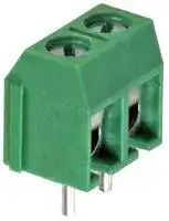 CTBP5000/2: Wire-To-Board Terminal Block, 5 mm, 2 Ways, 22 AWG, 14 AWG, 1.5 mm², Screw