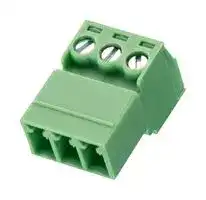 691348300002: Pluggable Terminal Block, Reversed Plug, 3.81 mm, 2 Ways, 2.08 mm², Screw