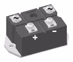 VBO72-16NO7: Bridge Rectifier, Single Phase, 1.6 kV, 70 A, PWS-D, 4 Pins, 1.22 V