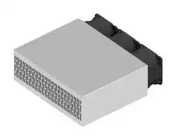 LA HB 6 150 12: Fan / Force Cooled Heat Sink, 12VDC, 0.027 K/W, 66 mm, 190 mm, 150 mm, 145 m³/h, 69.5 dBA