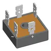 VUO25-12NO8: Bridge Rectifier, Three Phase, 1.2 kV, 20 A, FO-B, 5 Pins, 1.25 V