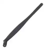 HG903RD-SM: RF Antenna, Swivel, 860 MHz to 960 MHz, 3 dBi, Vertical, SMA Connector