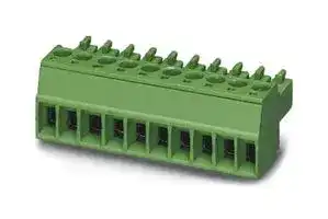 1079538: Pluggable Terminal Block, 3.81 mm, 6 Ways, 1.5 mm², Screw