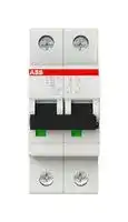 2CDS272001R0324: Thermal Magnetic Circuit Breaker, MCB, 2P, 25 kA, 230 V, 32 A