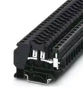3118203: Fused Terminal Block, Flat, 2 Ways, 6 mm², Screw, 30 A