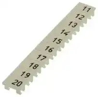 04.846.0253.0: TERMINAL BLOCK MARKER, 11 TO 20, 6MM
