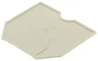 07.311.0255.0: END PLATE, WK/WKN SERIES TERMINAL BLOCK