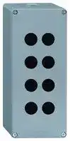 XAPM4508: EMPTY CONTROL STATION, ZINC ALLOY, BLUE