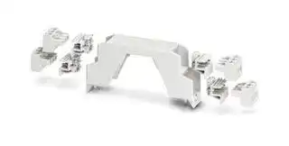 2914181: DIN RAIL HOUSING, UPPER, POLYAMIDE, GREY