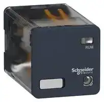 RUMC33F7: Power Relay, 3PDT, 120 VAC, 10 A, Harmony RUM Series, Socket