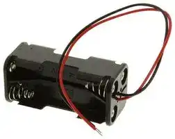 HH-3631: Battery Holder, AAA, 4 x Through Hole, Wire Leads