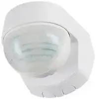 STLW1000: PIR Sensor, White, 180° Beam Angle, 12 m Sensing Range, 76 mm x 76 mm x 87 mm