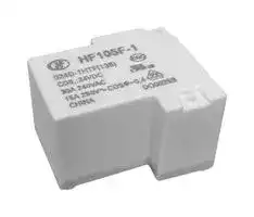 HF105F-1/012D-1HST: Power Relay, Miniature, SPST-NO, 12 VDC, 30 A, HF105F-1 Series, Through Hole, Non Latching