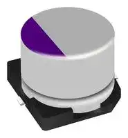 2R5SVPE820M: Polymer Aluminium Electrolytic Capacitor, 820 µF, 2.5 V, Radial Can - SMD, 0.01 ohm