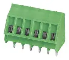 1713037: Wire-To-Board Terminal Block, 5 mm, 3 Ways, 30 AWG, 12 AWG, 4 mm², Screw