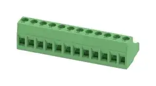 1757116: Pluggable Terminal Block, 5.08 mm, 12 Ways, 24 AWG, 12 AWG, 2.5 mm², Screw