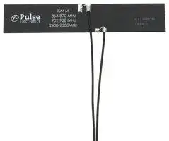 W3332B0150: RF Antenna, 2.4 to 2.5 GHz, PCB, 4.1 dBi, 50 ohm, U.FL