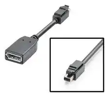 6ES7648-3AJ00-0XA0: Adapter, Mini Display Port to Display Port, Graphics Card NVIDIA P400, SIMATIC IPC Series