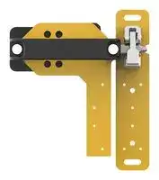 210060: Gate Bolt, Non-Contact Safety Interlock Switch, Left Hand, Painted Metal, GBN-3 Series