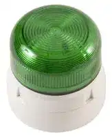 QBS-0058: Beacon, Xenon, Green, Flashing, 3W, 24VDC, IP65, 85mm Dia., 81mm Height