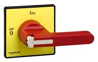 KDF3PZ: Rotary Handle, Yellow/Red, TeSys VARIO/Mini VARIO Series Switch Disconnectors