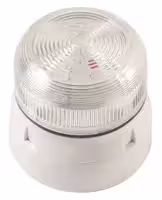QBS-0055: Beacon, Xenon, Transparent, Flashing, 3W, 24VDC, IP65, 85mm Dia., 81mm Height