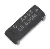 X24M000000S244: Crystal, 24 MHz, SMD, 13mm x 5mm, 50 ppm, 30 pF, 30 ppm, CM309E