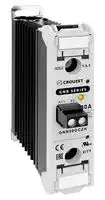 GNR30DCZH: Solid State Relay, 30 A, 660 VAC, DIN Rail, Screw, Zero Crossing