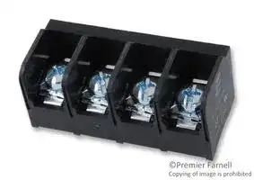 8-1437657-0: TERMINAL BLOCK, BARRIER, 4 POSITION, 18-10AWG
