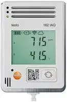 TESTO 162 IAQ: Data Logger, CO2, Pressure, Temperature & Humidity, 1 Channel, 32K Samples, USB, Wi-Fi, LED