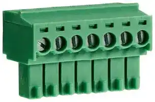 CTBP92HD/7: Pluggable Terminal Block, 3.5 mm, 7 Ways, 28 AWG, 16 AWG, 1 mm², Clamp