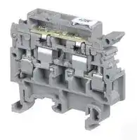 1SNA115663R2300: Fused Terminal Block, 4 Ways, 4 mm², Screw, 6.3 A