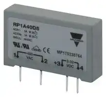 RP1A23D3: SSR, PCB MOUNT, 265VAC, 32VDC, 3A