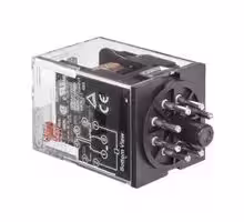MKS2P 110VAC: Power Relay, DPDT, 110 VAC, 10 A, MK-S Series, Socket, Non Latching