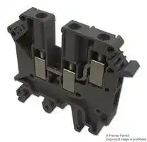 1923021: DIN Rail Mount Terminal Block, 3 Ways, 30 AWG, 10 AWG, 4 mm², Screw, 32 A