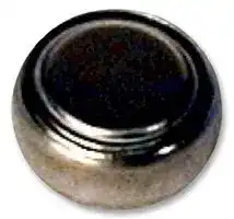 L1154: Battery, 1.5 V, Button Cell, Alkaline, 100 mAh, Pressure Contact, 1