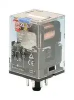 MKS2PI  DC12 — Power Relay, DPDT, 12 VDC,10 A, MK-S Series, Socket, Non Latching