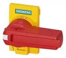 3KD9101-2: Operating Mechanism, Direct, Red/Yellow, Switch Disconnectors