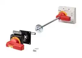 NZM3-XHB-DAR-NA: Assembly Kit, Main Switch, Additional Red Handle, NZM3 Series Molded Case Circuit Breakers