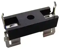 64600001003: Fuseholder, Cartridge, 1 Fuse, 6.3 A, 250 VAC, 250 VDC, 5mm x 20mm, Solder Lug