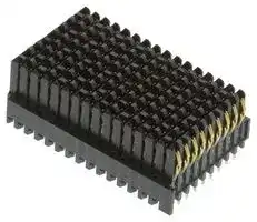 2102736-1: Connector, CENTER, MULTIGIG RT 2-R, 144 Contacts, 1.8 mm, Receptacle, Press Fit, 9 Rows