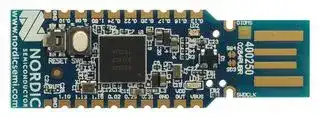 NRF52840-DONGLE: USB Dongle, Bluetooth 5.0, NRF52 Series, 2Mbps, -92dBm, 1.7 V to 5.5 V Supply