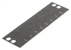 38009-0058: Terminal Block Marker, Strip Marker, Terminal Blocks, 1-8, 9.53 mm, 38009